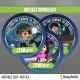 Miles from Tomorrowland Favor Tags